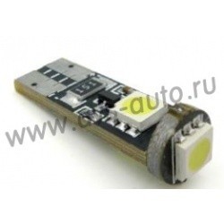 AVS LED C003A T10 (W2.1x9.5D) CANBUS 3SMD 5050.блистер 2 шт. белый